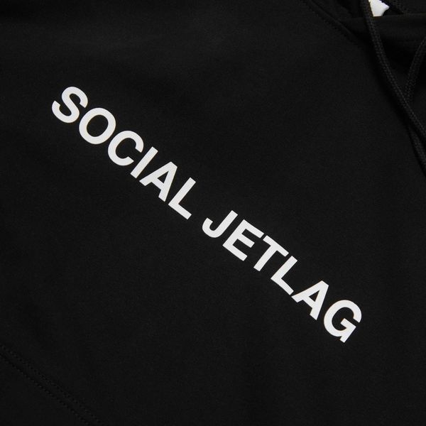 Худи SOCIAL JETLAG SS22 Черный - фото 6