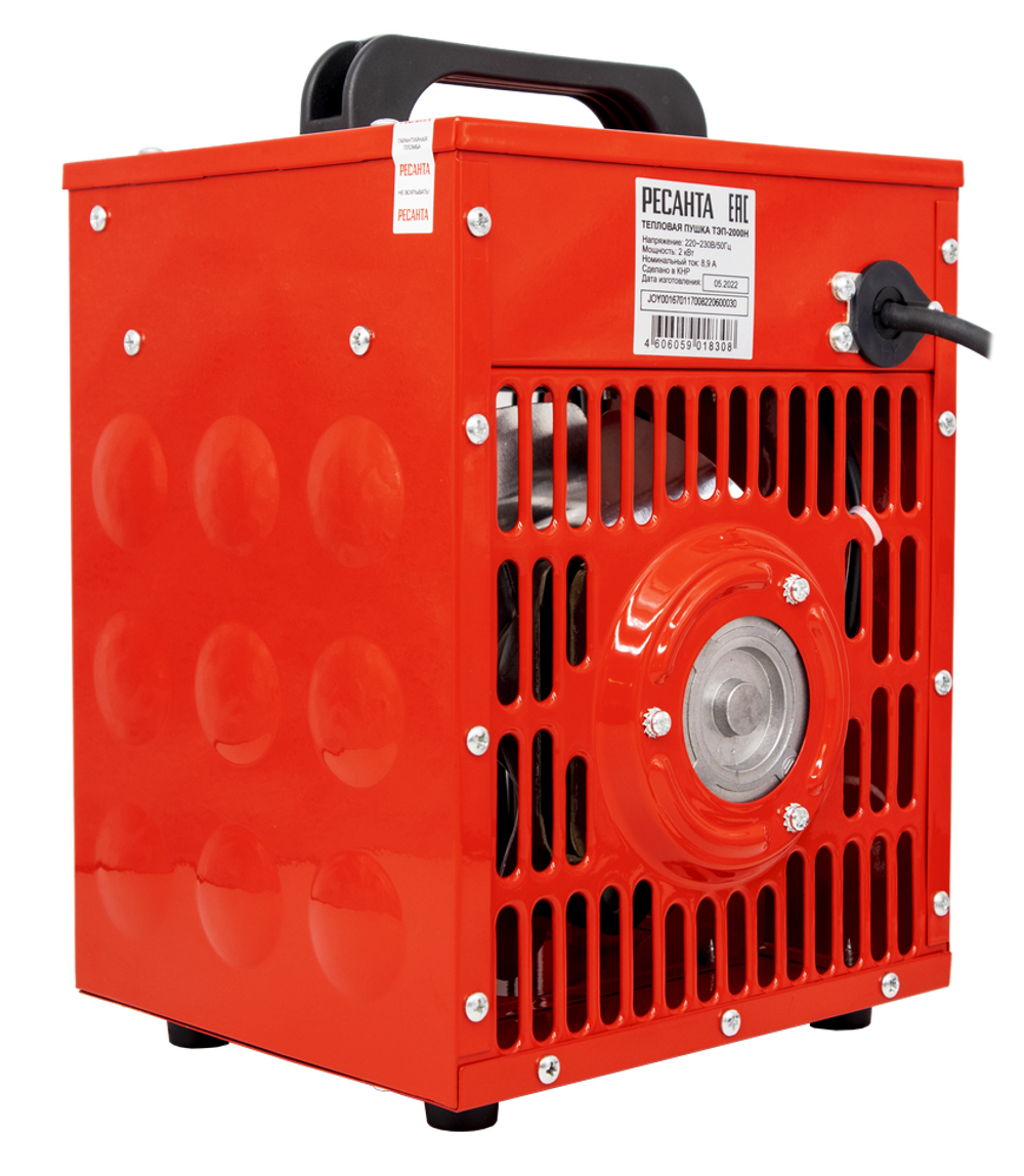 Электрический тепловентилятор РЕСАНТА ТЭП-2000Н - [2 кВт / 220В]