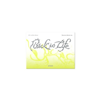 Альбом &TEAM - KR 1st Mini Album 'Back to Life’ Photocard Box (Weverse Albums ver.)