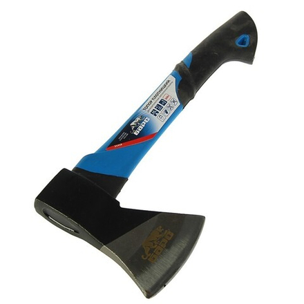 Топор плотницкий Барс, двухклмпонентная обрезиненная рукоятка, 1000г/610мм