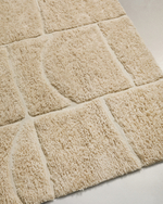 Nak Ковер шерстяной цвета экрю 160 x 230 см