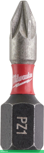 Бита Milwaukee Shockwave PZ1 25мм 2шт (4932430860)