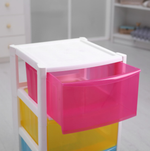 Комод 3-х секционный «Радуга», разноцветный