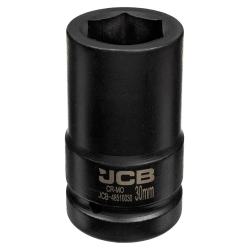 Головка ударная глубокая 1'', 30мм (6гр.) JCB JCB-48510030