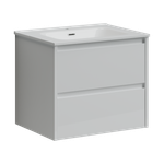 Тумба с раковиной Sancos Libra, 59 см., эмаль белый, LB60W
