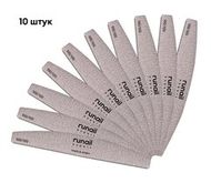 Пилка полукруглая №9367 100/100 Runail Expert 10шт Корея