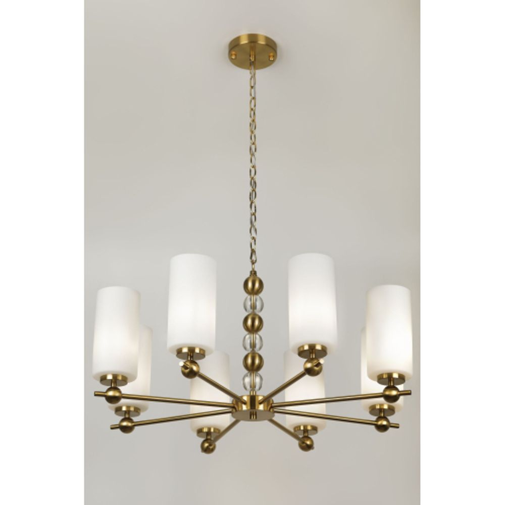 Люстра Rivoli Antonella 3181-310 8 х Е27 40 Вт модерн | Модерн