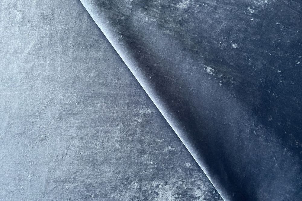 Велюр Джес 05 серо-голубой