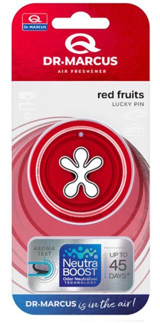 Ароматизатор-игрушка Dr Marcus Lucky Pin - Red Fruits\Ваниль