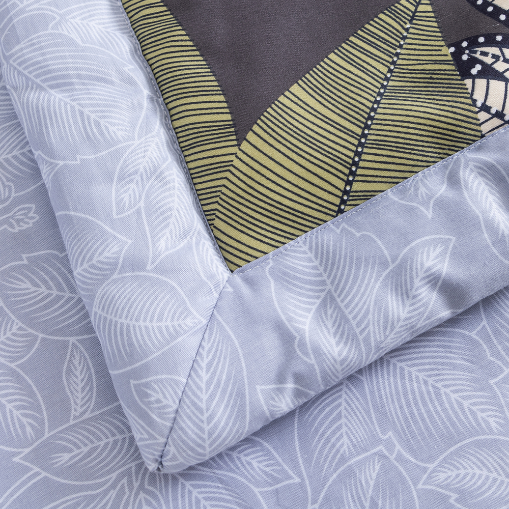 Комплект постельного белья Сатин с Одеялом (простынь на резинке) OBR113