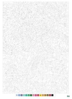 Hachette раскраска по номерам Coloriages mystères - Mythes du monde(предзаказ, дата выпуска 07.05.2025)