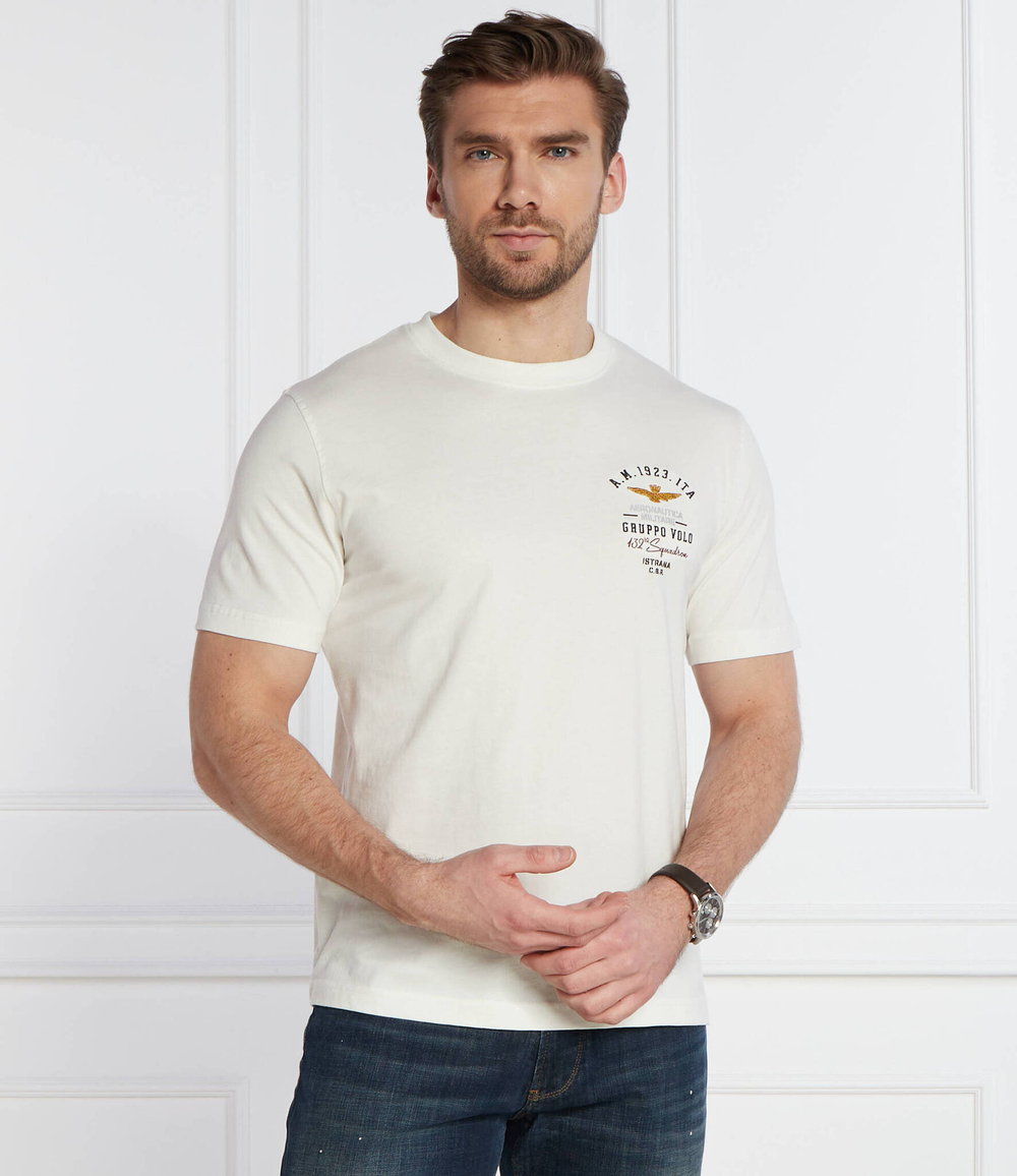 Футболка Aeronautica Militare - белый(TS2213J641)