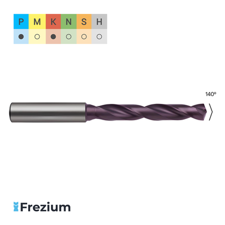 Сверло твердосплавное Guhring (10,4x12x57x118; 5515)