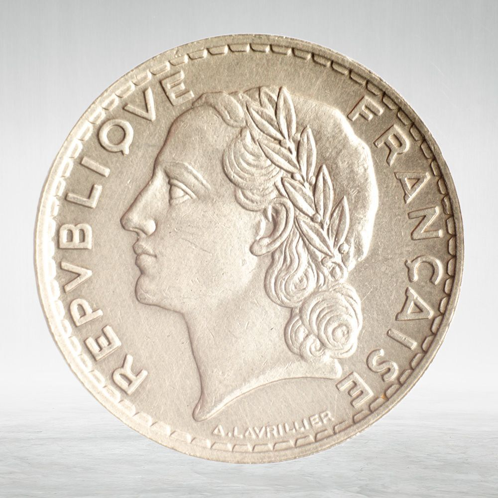 France, 5 Francs 1933, XF