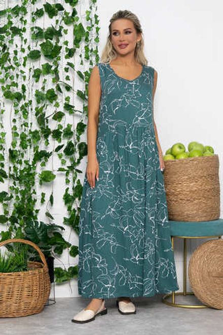 Сарафан Нерея (изумруд) П13570-1М LT Collection