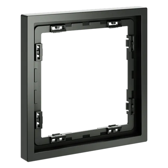 Рамка пластиковая VOLTUM S70 на 1 пост, (титан) vls100106