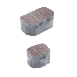 Тротуарная плитка Арена - Искусственный камень Плитняк, комплект из 2 видов плит