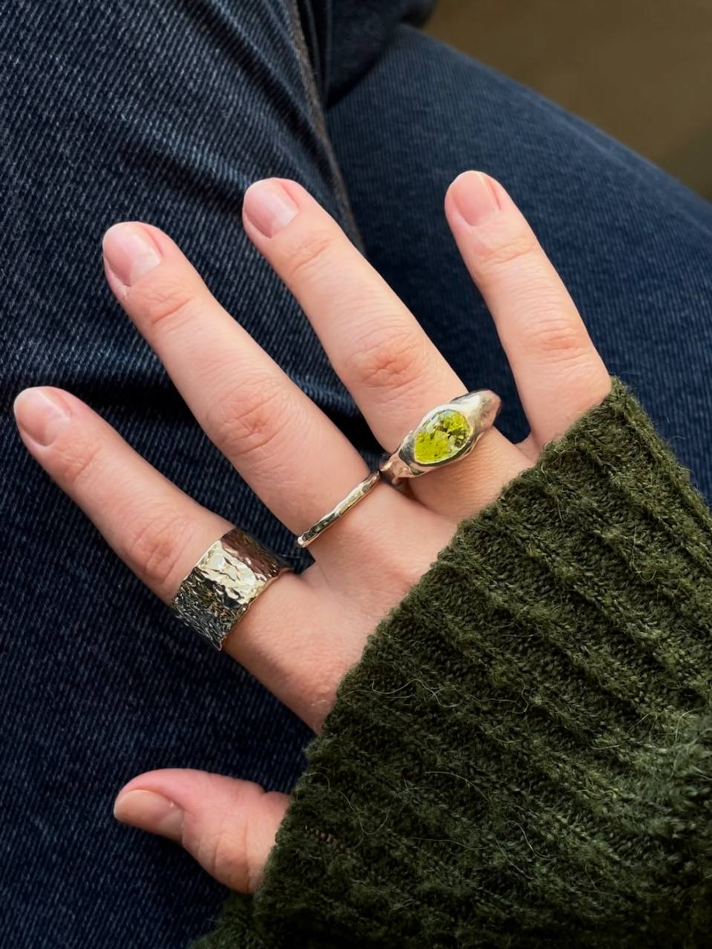 Кольцо Big Green