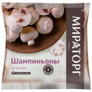 ШАМПИНЬОНЫ МИРАТОРГ РЕЗАНЫЕ 400ГР