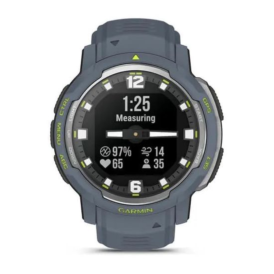 Умные часы Garmin Instinct Crossover - Standard Edition, синий гранит