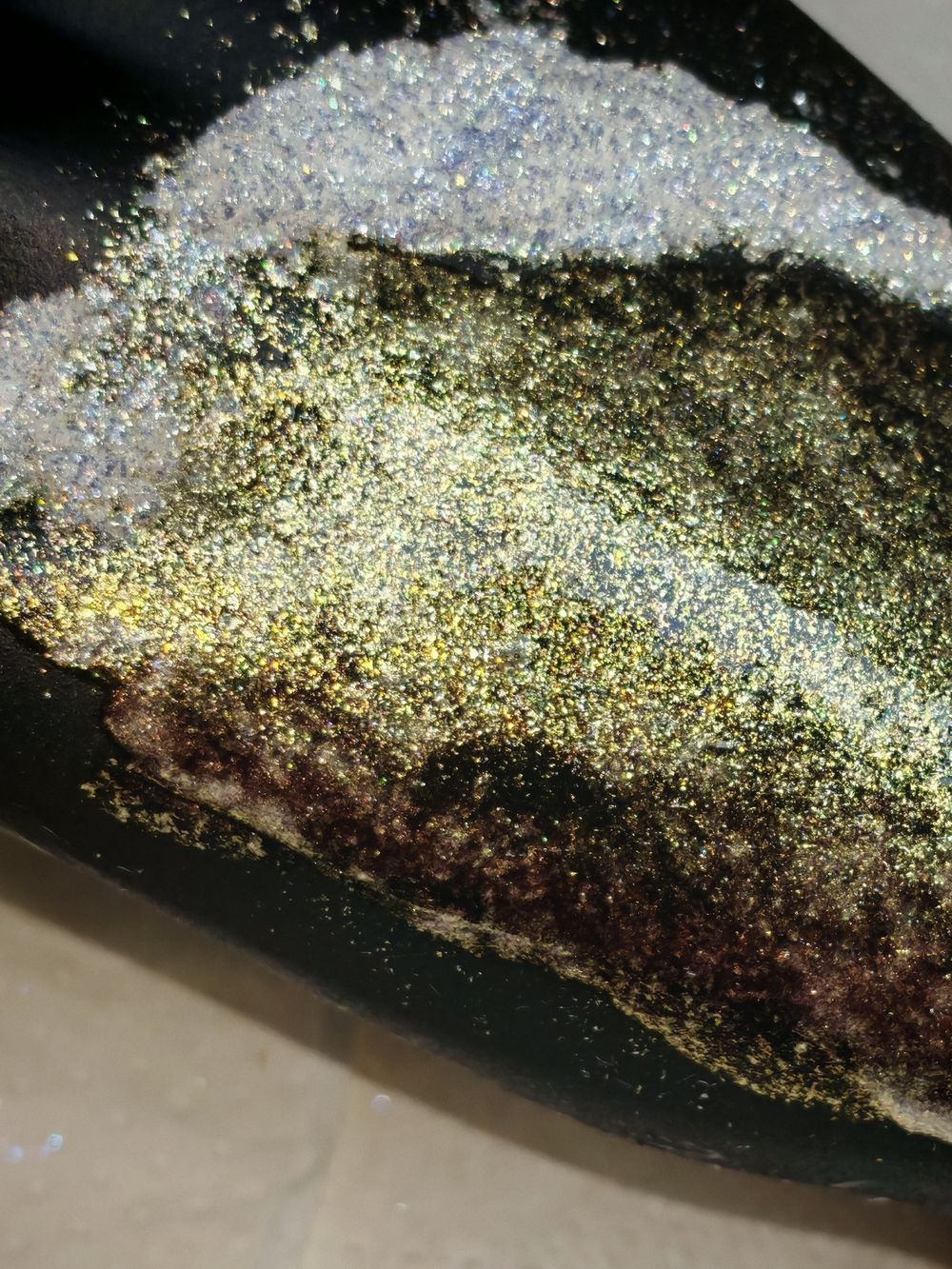 Премиум пигмент Elitdia 01 - Золотой супер блеск - универсальный