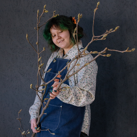 174. Магнолия (ветка / букет)