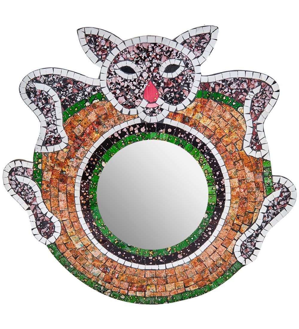 Decor and Gift 38-014-02 Панно «Кот» (мозаика, о.Бали)
