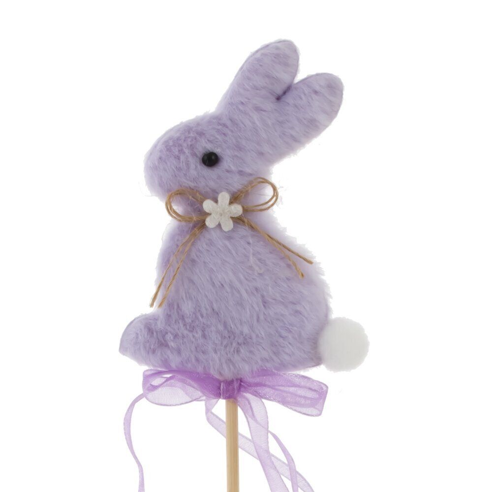 GAEM Изделие декоративное (вставка) "Зайка" (блок 12шт) (6*1*8), L6 W1 H32 см, 4в.