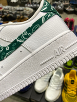 Nike Air Force 1 Low '07 "Essential White Green Paisley"
