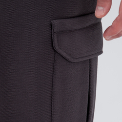 Джоггеры карго теплые.Графит