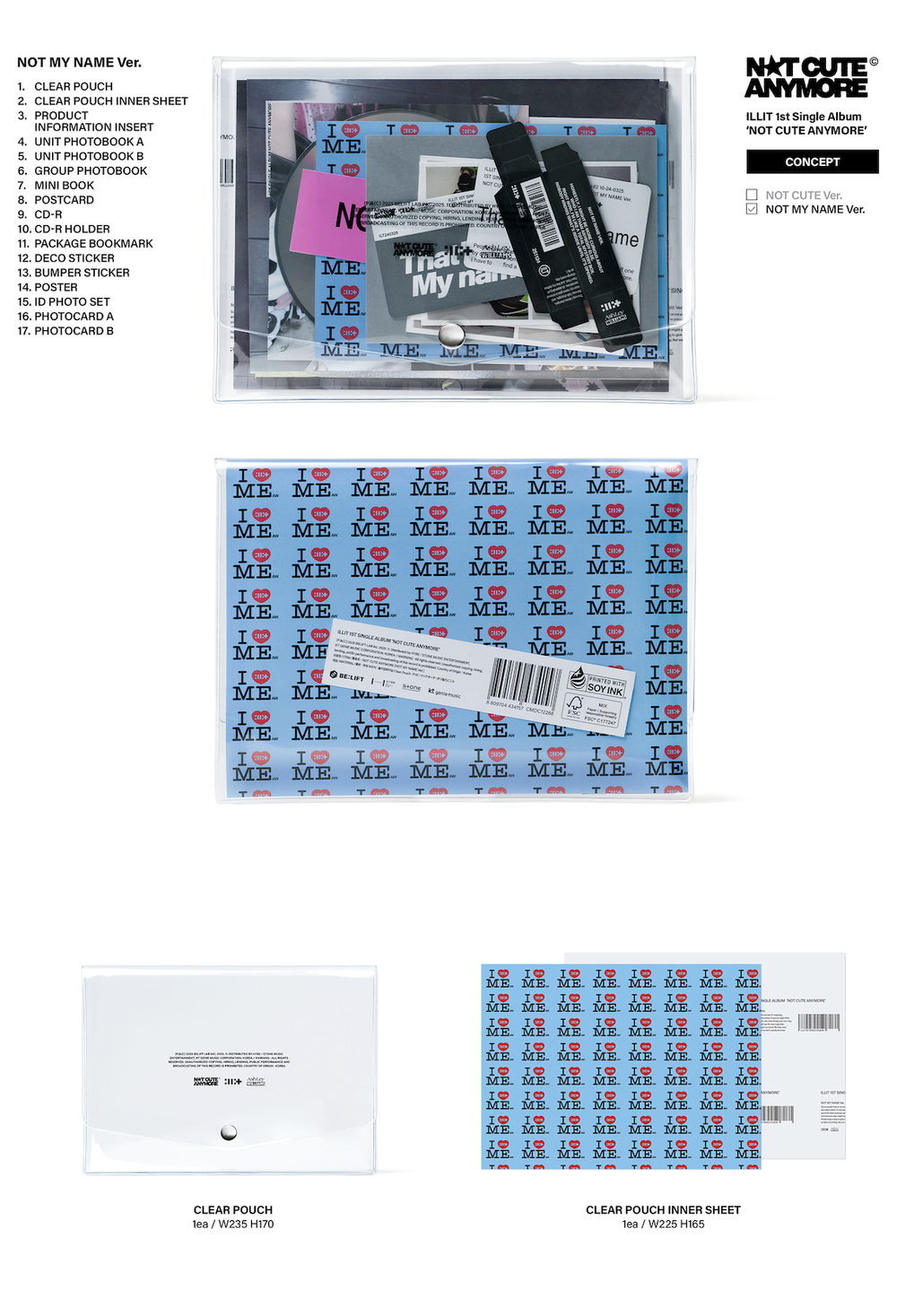 Альбом ILLIT - NOT CUTE ANYMORE