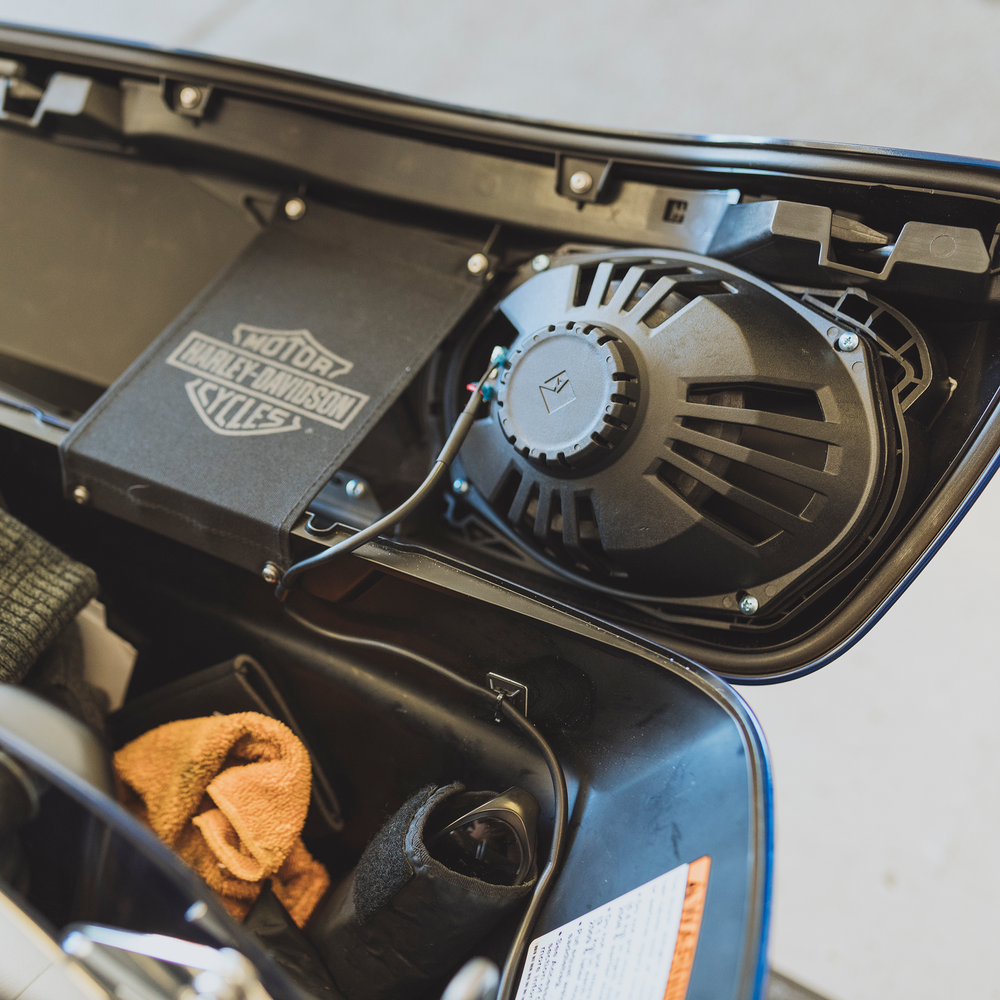 Динамики в штатные кофры Rockford Fosgate для Harley-Davidson TMS69BL14 (Road Glide, Ultra & Street Glide 2014+) 2шт.