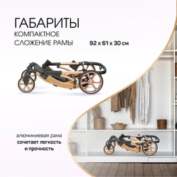 Коляска трансформер Aimile Adventurer черный