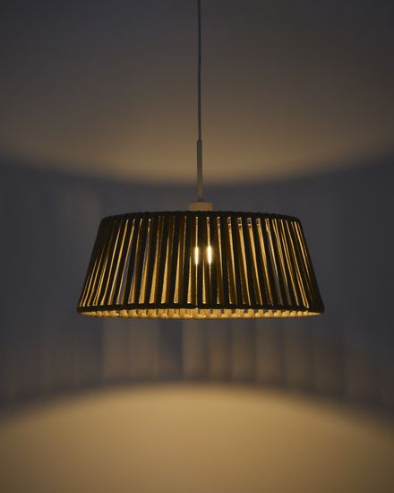 Абажур для подвесного светильника Aldet бежевый, Ø46 см