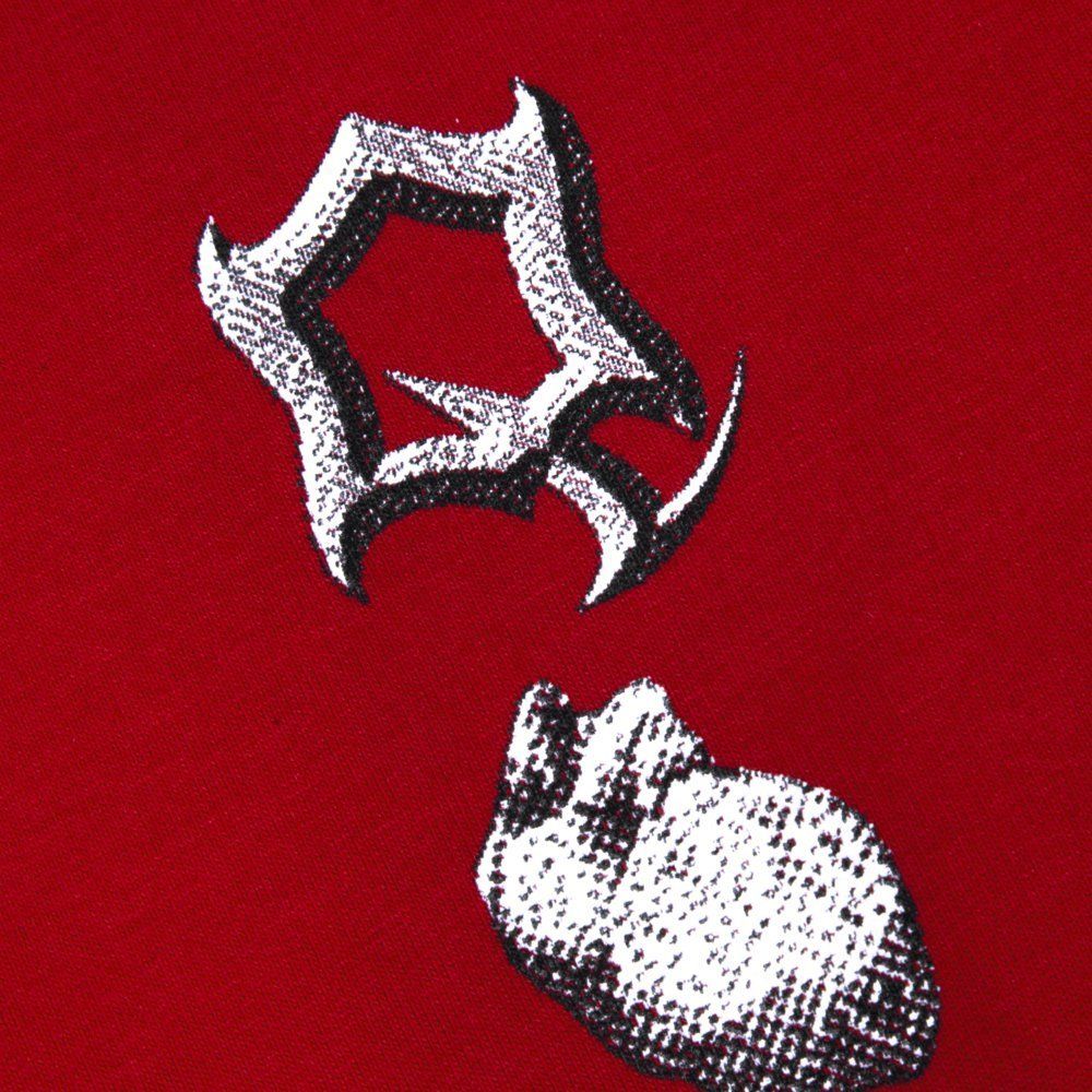 Футболка SS21 Won der Land Kimono Красная