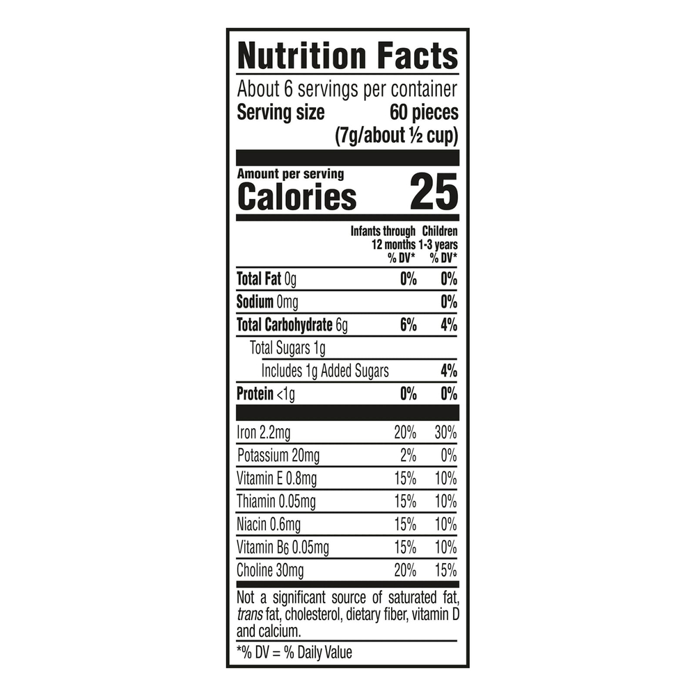 Gerber, Puffs, злаковые подушечки, для малышей от 8 месяцев, вкус персика, 42 г (1,48 унции)