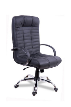 Кресло для руководителя АТЛАНТ КОРОТКИЙ ХРОМ