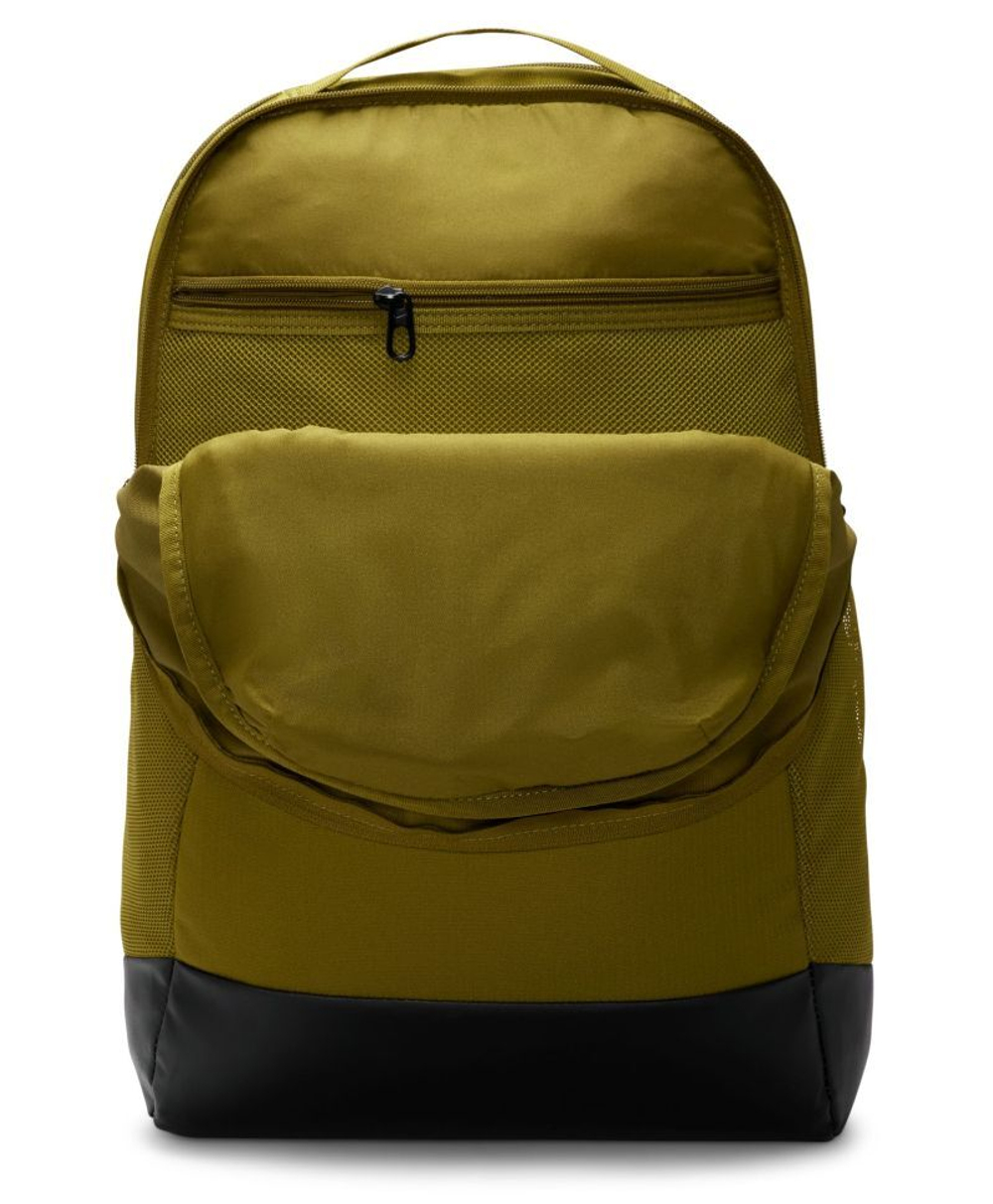 Рюкзак теннисный Nike Brasilia 9.5 Training Backpack - olive flak/black/vivid orange