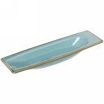 Тарелка керамическая «Tiffany Blue» сервировочная 31*9*3,5см