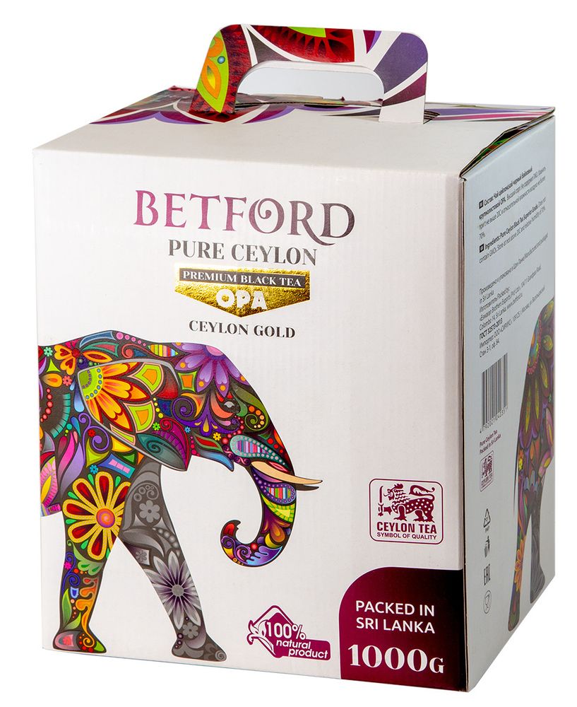 Чай черный Betford крупнолистовой OPA 1000 г