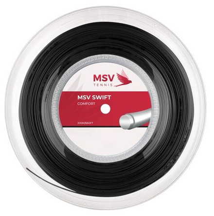 Теннисные струны MSV SWIFT (200 m) - black