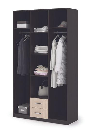 ГАРМОНИЯ ШК 601 М/ТРИОфасад БЕЛФОРТ/корпус ВЕНГЕ