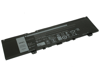 Аккумуляторная батарея для ноутбука Dell 5370 (F62G0) 11.4V 3166mAh