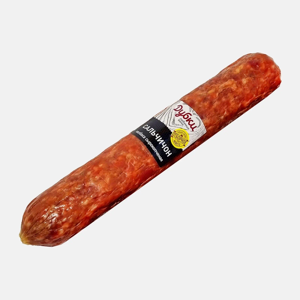 Колбаса Дубки Сальчичон сырокопченая