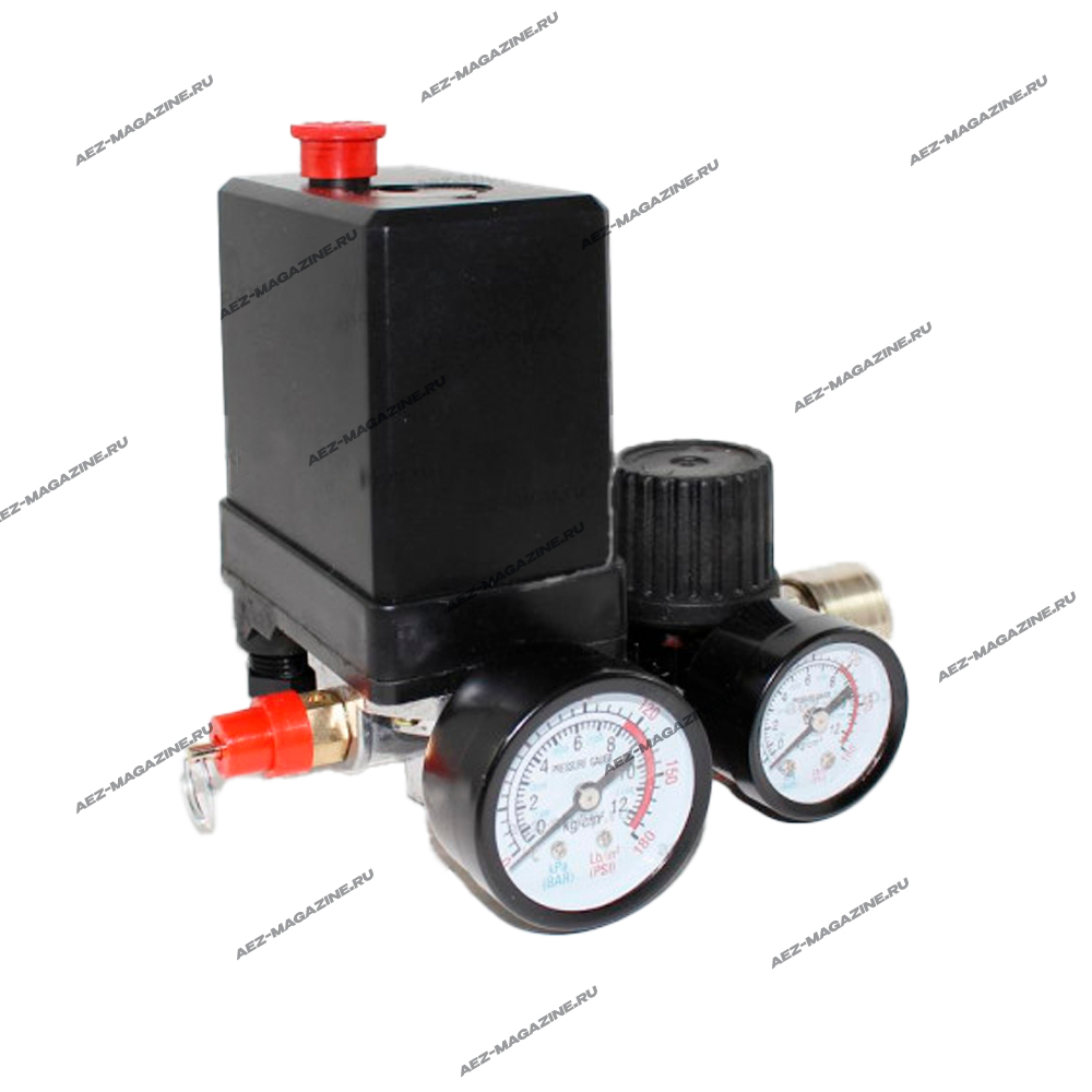 Редуктор к компрессору в сборе 380 (вариант 2) быстросъем