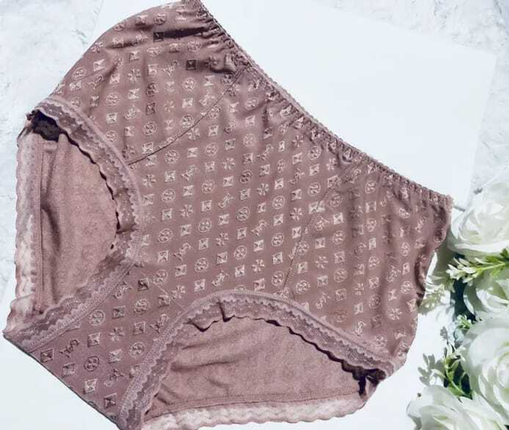 [m]Трусы б/ш кружевные (48-52) 7260