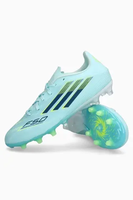 Бутсы adidas F50 League Low FG/AG для женщин - бирюзовый