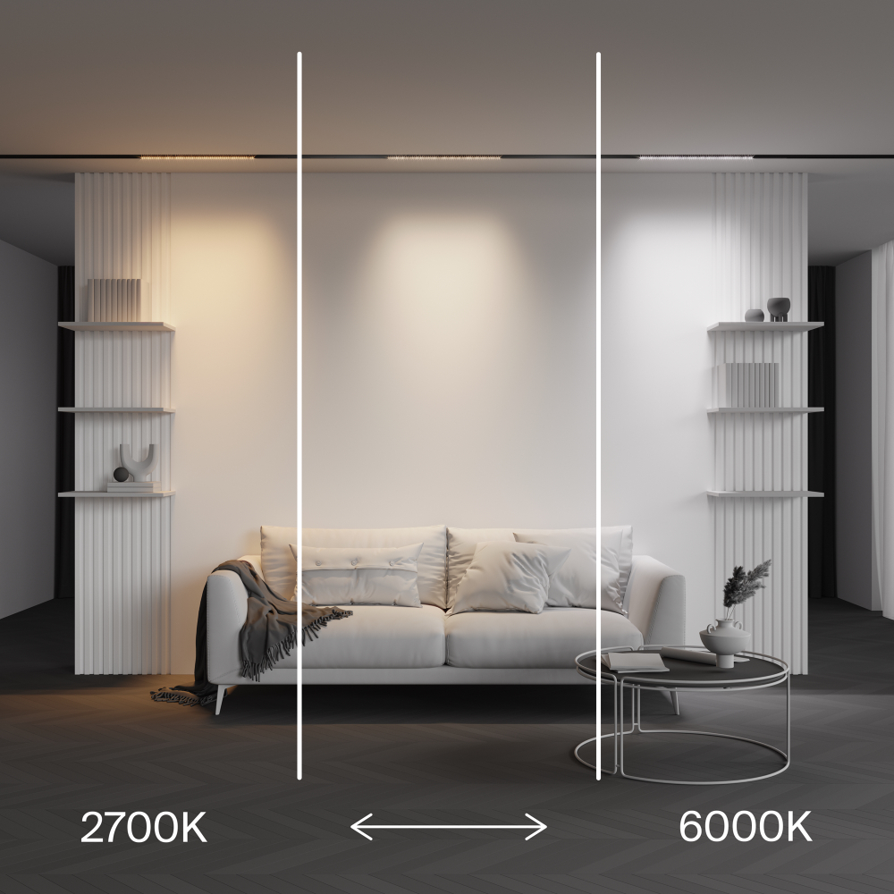 Трековый светодиодный светильник Maytoni Exility X Points TR241-4-12WTW-DD2-B