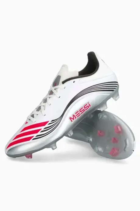 Бутсы adidas F50 League Messi FG/MG - серебряный