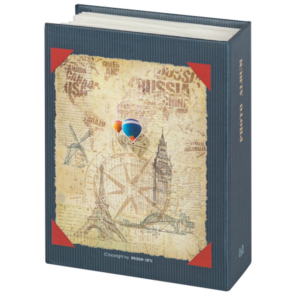 Фотоальбом Image Art IA-100PP серия 393 Путешествие термосварка 50 лист 100 фотографий размер 10х15 | Image Art